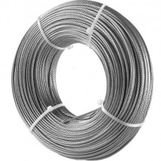VEVOR Cuerda de Alambre de Acero Inoxidable 100'x1/8'' Cable Longitud de 100'