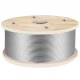 Comprar Cable de Acero Inoxidable 152 m Cable de Acero Inoxidable Bobina de 4,8 mm Cable de Suspensión 1x19 Hilos Resistencia a la Rotura 1905,1 kg para Barandillas de Escaleras Tendedero Colgar Luces