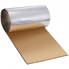 VEVOR Alfombrilla de Aislamiento Acústico 5,1mm Estera de Aislamiento Térmico Acústico 3,3m² Material Absorbente de Sonido Espuma de Alta Densidad Barrera Térmica Estructura Impermeable de Doble Capa
