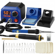 Kit de quema de leña 250 ~ 700 °C Pluma de pirograbado dual 23 puntas de alambre