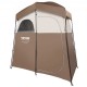 Buy Shower Tent, 210.8 x 106.7 x 210.8 cm, Portable Outdoor Shower Room with Removable Top, Pockets, Hanging Rope, Clothesline, Changing Room for Toilet