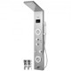 Buy Shower Panel Shower Column Hydromassage Column in Aluminum Shower Hydromassage Shower Stainless Steel Waterfall Shower Panel Color