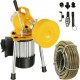 Buy 400W Electric Drain Blaster, 230V Drain Pipe Cleaning Machine, Professional Drain Pipe Unclogging Machine 20mx16mm for Cleaning Bathroom Sewers