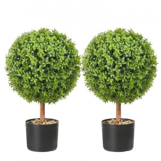 Comprar Planta de árvore topiária artificial de 2 pés com folhas substituíveis para decoração de casa