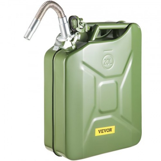 Comprar Lata de aceite 5.3 Gal / 20L Lata de combustible con pico flexible para automóviles Verde