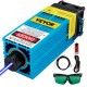 Buy 15000mw Laser Head Module Kit, Blue Laser Module Kit Wavelength 450nm (Blue), Neje Laser 12V/1A DC, CNC Aluminia Laser Head Support PWM/TTL with Complete Accessories