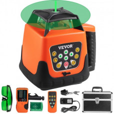 Nivel Láser Luz Verde Autonivelante Medición 532 nm Nivelador Láser 0/60/120/300/600 RPM Nivel Láser 5mW Nivelador Láser Cruzado Módulo de Dos Láser Nivel Láser Autonivelante Nivel Láser