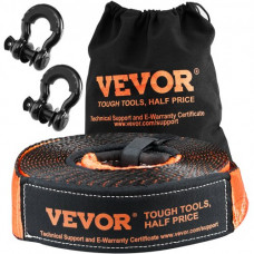 VEVOR Kit de recuperación de cabrestante Kit de emergencia con grillete de correa de remolque 3