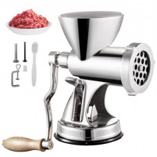 VEVOR Picadora de Carne Manual con Base de Ventosa Ampliamente Utilizado para Moler Varias Carnes, Verduras y Nueces, Como Carne de Cerdo, Ternera, Pollo, Pimientos, Ajo, Maní, Etc.