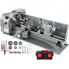 Torno para Metal Mini Torno 8.7x29.5 Pulgadas 750 W para Taladrado de Torneado en Contracara
