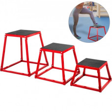 VEVOR Cajas Pliométricas Cajas Salto Ejercicio Pliométrico de 30CM/ 45CM / 60CM