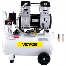 VEVOR Compresor de Aire Compresor Neumático 1100 W 220 V Compresor Silencioso con Tanque 30 L Compresor de Aire sin Aceite Compresor de Aire 200 L/min