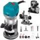 Buy Electric Hand Router for Wood Variable Speed at 30,000 Rpm 710W Wood Router Milling Machine Tool with Start