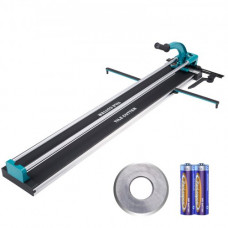 VEVOR Cortador de Azulejos 1200mm Cortador de baldosas manual Muela de corte de carburo de tungsteno Posicionamiento por infrarrojos Pies