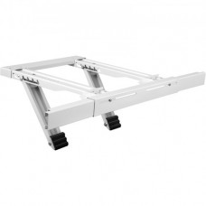 Soporte de Aire Acondicionado para Ventana de CA hasta 220 Libras/100 kg Soporte de Máquina Externo de Acero Galvanizado Soporte para Aire Acondicionado de Ventanas Longitud Ampliable 61-96,5 cm