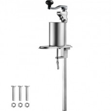 VEVOR Abrelatas Manual, Máquina Abrelatas de Mesa, Abrelatas Comercial con Base, Abrelatas de Mesa Regulable en Altura para Latas de hasta 40 cm de Altura, para Restaurante, Hotel, etc.