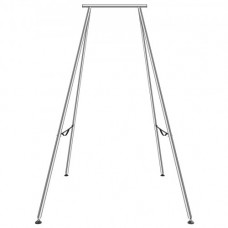 VEVOR Marco de yoga aéreo con soporte oscilante aéreo, marco de acero con soporte de carga de 551,15 libras