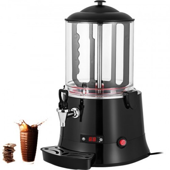 Comprar Máquina de chocolate quente, 220 V/50 Hz/400 W para aparelho de fusão removível de chocolate, 400 x 320 x 570 mm e capacidade de 10 L Máquina dispensadora de chocolate quente para derreter chocolate