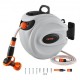 Buy 180° Rotatable Retractable Hose Reel Wall Mounted 20mx12mm