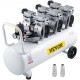 Koop Luchtcompressor 22 gallon/100 liter stille olievrije pneumatische compressor