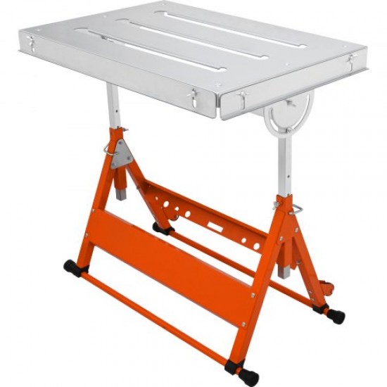 Comprar Mesa de Soldadura Ajustable 76,2x50,8 cm Banco de Trabajo Portátil 63,5-81,3 cm con Ruedas de Transporte Banco de Trabajo Plegable de Acero Capacidad de Carga de 181 kg para Bricolaje Reparación