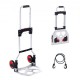 Buy Folding Hand Truck, 80kg Load, Mobile Hand Truck with Aluminum Handling, Heavy Duty Convertible Hand Truck with Rubber Wheels