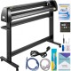 Buy 1350mm Vinyl Cutting Plotter Vinyl Cutter with LCD Screen Printing Plotter AC 90-264V Cutting Plotter 25kg Vinyl Cutter Sign Cutting Plotter Vinyl Printer