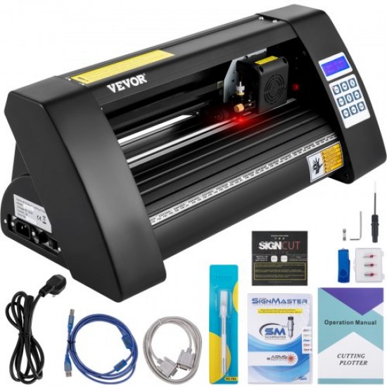 Comprar Plotter de Corte Posicionamiento Semiautomático de 375 mm Impresora Cortador de Vinilo 9,2kg Plotter de Corte de Vinilo CA 85-264V Vinilo Cortador Letrero Signcut Impresora Vinilo