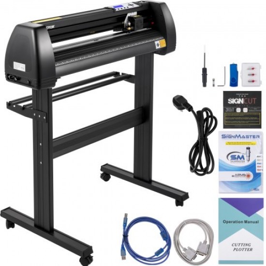 Comprar Plotter de Corte de Vinilo 720 mm Cortador de Vinilo Plotter de Impresion AC 90-264 V Plotter de Corte 15 kg Vinilo Cortador Letrero Corte Plotter Impresora Vinilo Impresora Graph-cut y Flexi