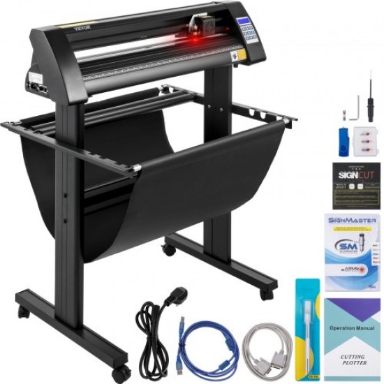 Comprar Plotter de corte 870mm Impressora de posicionamento semiautomático Cortador de vinil 15-800mm/s Plotter de corte de vinil AC 85-264V Cortador de vinil Sinal Signcut Impressora de vinil