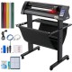 Buy Vinyl Cutting Plotter 720mm LED Guide Light Signmaster Label Maker Vinyl Cutting Plotter 15-800mm/s for Advertising Field Various Decoration Craft Label Making