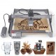 Buy Laser Engraving Machine 20W Laser Engraver 64x58x27 cm Working Area 40x40 cm Movement Speed 10000 mm/min Compressed Spot Eye Protection Laser Cutting for Wood Metal Acrylic