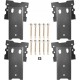 Buy Angle Riser Bracket 4pcs Wood Connector 18x10.8x24.5cm