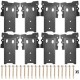 Buy 8pcs Angle Riser Bracket Wood Connector 18x10.8x24.5cm