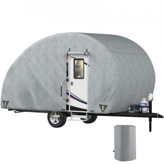 Comprar Cubierta para Remolque de Caravana 569 x 183 x 229 cm Cubierta Impermeable Cubierta de Remolque 18-20 pies Cubierta Funda Protectora Universal para Caravanas Remolque de Cabezal de Caravana