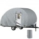 Buy Caravan Trailer Cover 569 x 183 x 229 cm Waterproof Cover 18-20 ft Trailer Cover Universal Protective Cover for Caravans Caravan Head Trailer