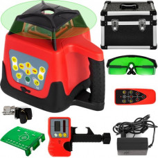 VEVOR Nivel Laser Autonivelante Verde 500 m Rango de Nivel Láser Giratorio 4,8-6 V Grados Nivel de Láser Nivel de Láser Impermeable 25 Horas
