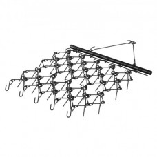 VEVOR Grada de Arrastre de Cadena Nivelador de Entrada 2000x1210 mm con Cinturón de Arrastre de 69 Dientes Nivelación de Paisaje Preparación de Césped Remolcable para Tractor, ATV, UTV, Granja, Campo