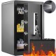 Buy Fingerprint Safe Box for Home 62L Digital Safe with Key and Passwords Anti-Theft Steel Wall Safe Box 3 Types of