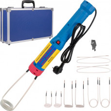 VEVOR Calentador de Inducción Magnética 1000 W Kit de Calentamiento por Inducción Magnética 220 V Herramienta de Calentamiento Electromagnética Portátil -40 °C ～ 60 °C Calor sin Llama con 8 Bobinas