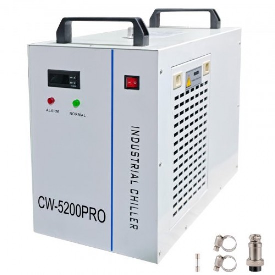 Comprar Resfriador industrial 6L Resfriador de água a laser 16L/min 48W Resfriador de água resfriado a ar para máquinas solicitadas por pequenos dispositivos de resfriamento resfriados a água