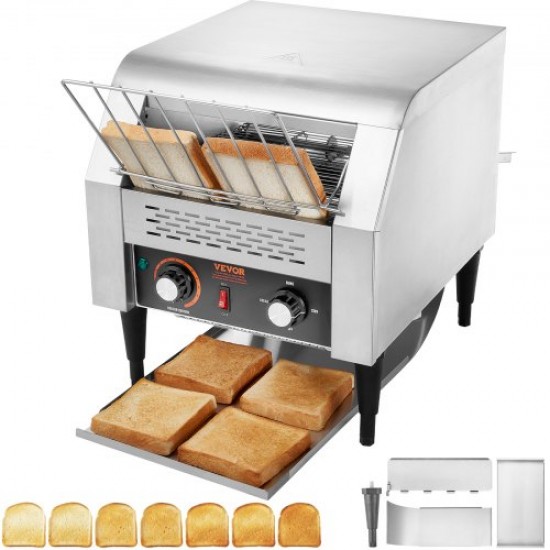 Comprar Commercial Conveyor Toaster 300 Slices/Hour Commercial Toaster Heavy Duty