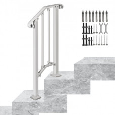 Pasamanos Escalera Barandilla Para Escaleras Estable Negro Mate A Prueba De Herrumbre Alta Calidad