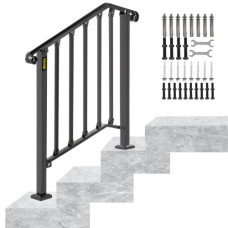 Pasamanos Escalera Barandilla Para Escaleras De 2 O 3 Pasos Edificios Escalones De Hormigón Hierro