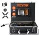 Buy Pipe Inspection Camera Length 30m Drain Inspection Camera 7 Inch Screen Endoscope with IP68 Waterproof DVR 12 LED