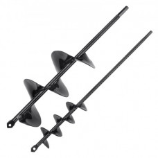 VEVOR Barrenas de Taladro de 47x400 mm y 97x400 mm 2PCS Brocas de Barrena de Plantación Barrena en Espiral de Acero PCM para Jardín para Taladro Hexagonal de 9,53mm Agujeros de Plantación y Excavación