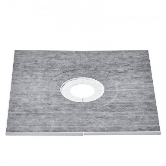 Comprar Kit de ducha envolvente de 36x36 pulgadas con drenaje central de 6,4 pulgadas, kits de instalación de ducha EPS livianos con 2 paños impermeables, barras inclinadas para plato de ducha para baño