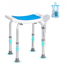 VEVOR Asiento de ducha Taburete de ducha Baño Altura ajustable 350 lbs