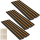 Buy Rubber Curb Ramps 123 x 41 x 6.5cm Curb Bridge 3 Pieces 1 Channel Driveway Curb Ramps Curb Bridge Ramp