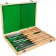 Buy Wood Lathe Chisels, 8-Piece Professional Gouges for Carving